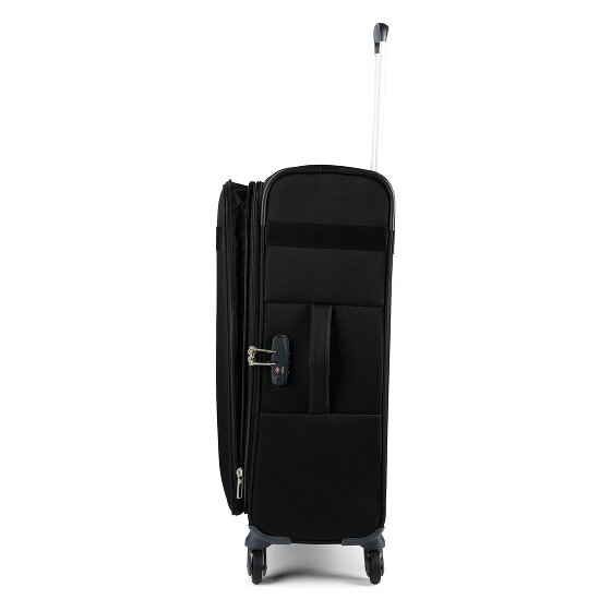 Samsonite Citybeat 4 roues Valise cabine 66 cm avec soufflet d'extension