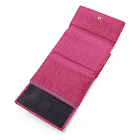 Lazarotti Porte-monnaie « Bologna » en cuir XL avec compartiment à fermeture éclair sur tout le pourtour, Cuir, 14 cm