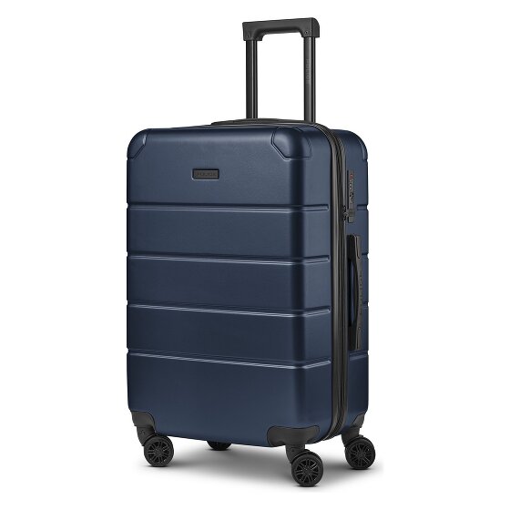 Police Dublin 4 roues Valise cabine M 64 cm avec soufflet d'extension