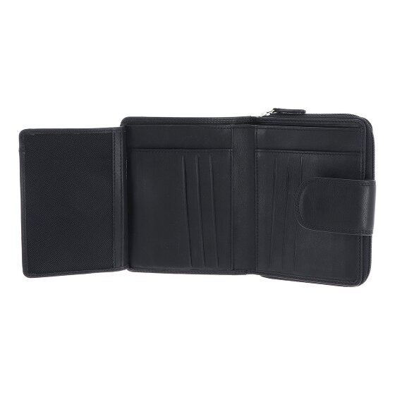 Golden Head Polo Porte-monnaie Protection RFID Cuir véritable 12.5 cm