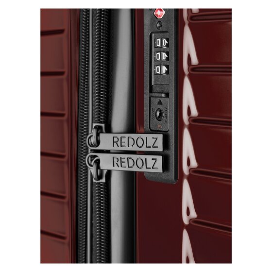 Redolz Essentials 18 2.0 4 roues Set de valises 3 pièces avec soufflet d'extension