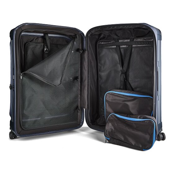 Piquadro PQ-Light 4 roues Valise cabine 78 cm '"avec soufflet d''extension"'