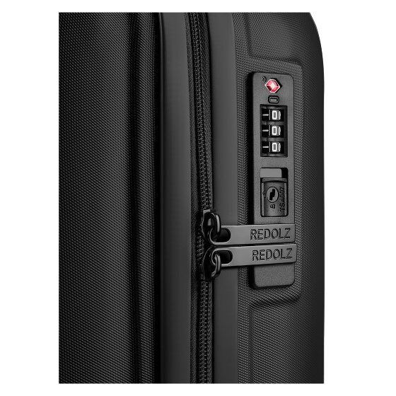 Redolz Pro ABS 4 roues Set de valises 3 pièces avec soufflet d'extension