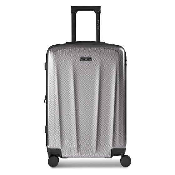 Police New York 4 roues Valise cabine M 62 cm avec soufflet d'extension