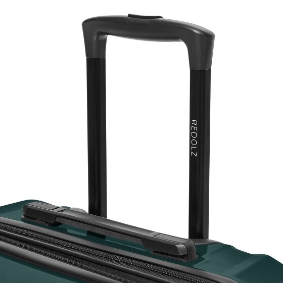 Redolz Essentials 18 4 roulettes Set de valises 3 pièces avec soufflet d'extension