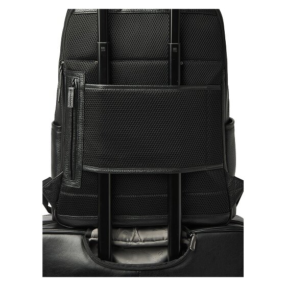 Castelijn & Beerens Lou Daypack Protection RFID Cuir véritable 43 cm Compartiment ordinateur