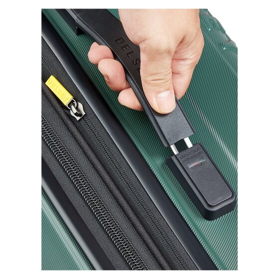 Delsey Paris Longitude 4 roues Valise cabine 81 cm '"avec soufflet d''extension"'