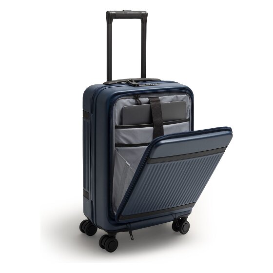 The Chesterfield Brand Zuna 4 roues Valise cabine S 55 cm Compartiment ordinateur