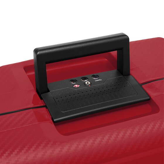 Redolz Essentials 15 trolley à 4 roulettes 65 cm avec fermeture à trois points