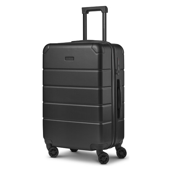 Police Dublin 4 roues Valise cabine M 64 cm avec soufflet d'extension