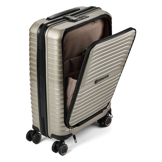 Stratic Bright + 4 roues Valise cabine 55 cm Compartiment ordinateur