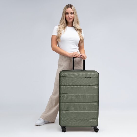 Franky Munich 4.0 4 roulettes Trolley L 76 cm avec soufflet d'extension