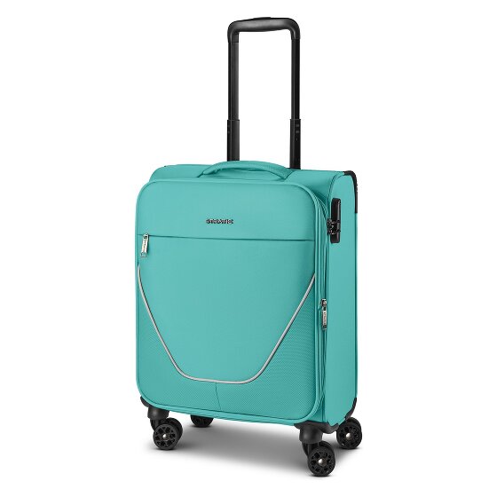 Stratic taska 4 roues Valise cabine S 55 cm avec soufflet d'extension