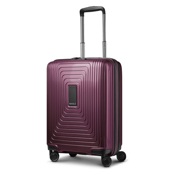 Redolz Essentials 14 – Valise cabine à 4 roues, 55 cm, modèle slim