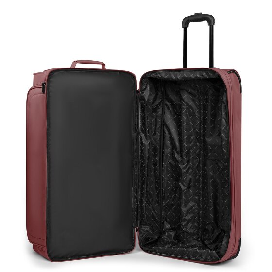 Redolz Sac de voyage Duffle Essentials à 2 roues, 70 cm de long, avec soufflet d'extension