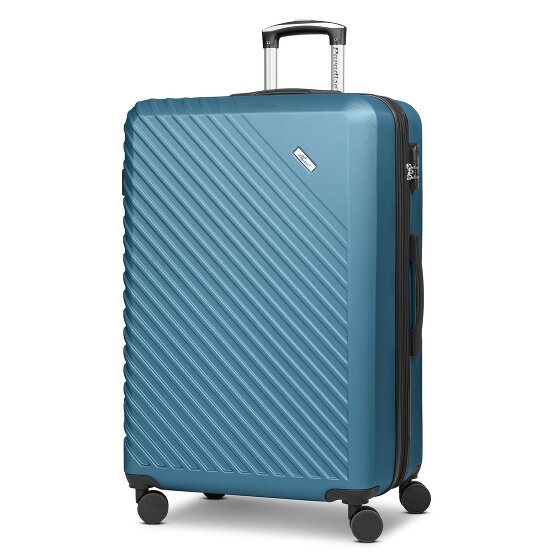 Check.In Paradise 2.0 4 roulettes Trolley L 78 cm avec soufflet d'extension