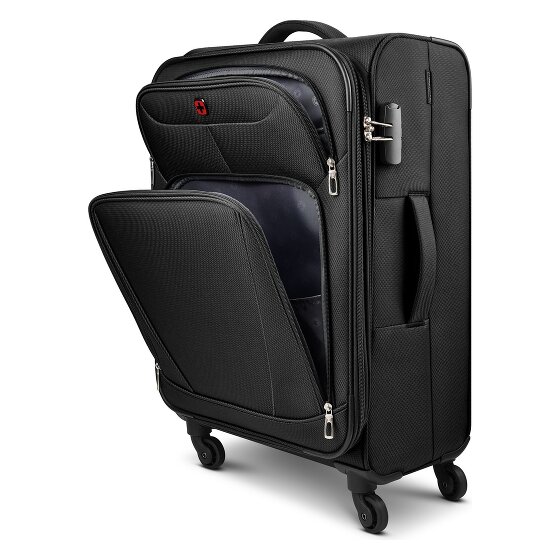 Wenger Beaumont 4 roulettes Set de valises 2 pièces avec soufflet d'extension