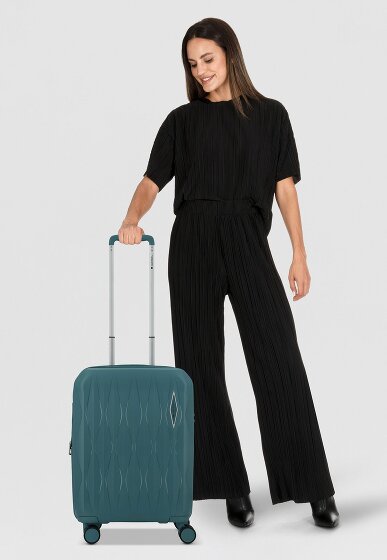 Gabol Infinity 4 roulettes Trolley de cabine 55 cm avec soufflet d'extension