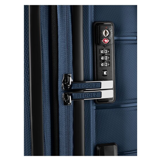 Redolz Essentials 11 4 roues Set de valises 3 pièces avec soufflet d'extension
