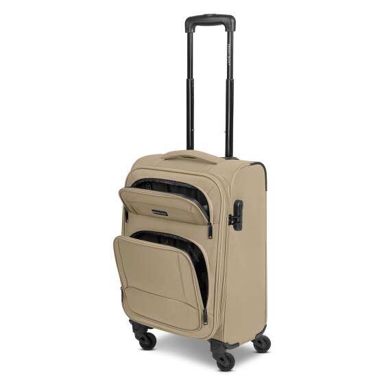 Smartbox Edition 04 4 roulettes Trolley de cabine 55 cm avec soufflet d'extension