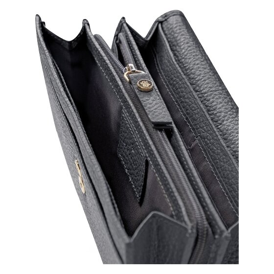 Lazarotti Bologna Leather Porte-monnaie Cuir véritable 19 cm