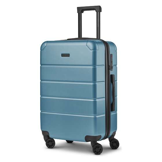 Police Dublin 4 roues Valise cabine M 64 cm avec soufflet d'extension