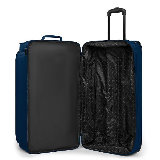 Redolz Sac de voyage Duffle Essentials à 2 roues, 70 cm de long, avec soufflet d'extension