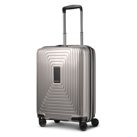 Redolz Essentials 14 – Valise cabine à 4 roues, 55 cm, modèle slim