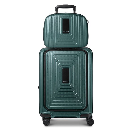 Redolz Essentials 14 Set de valises 2 pcs. trolley cabine avec soufflet extensible + beautycase