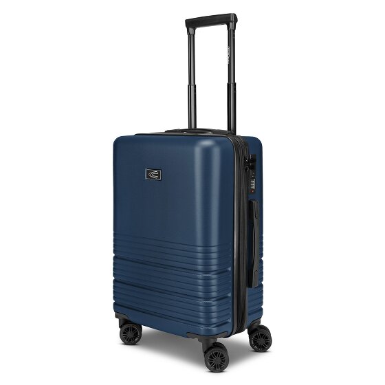 camel active Hanoi 4 roulettes Trolley de cabine S 55 cm avec soufflet d'extension