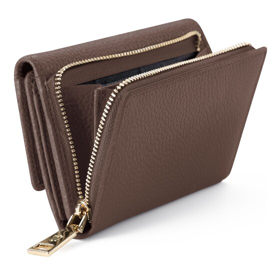 Lazarotti Bologna Leather XL Porte-monnaie avec compartiment zip-around Cuir 14 cm