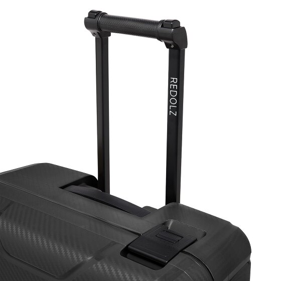 Redolz Essentials 15 : valise cabine à 4 roues de 55 cm avec fermeture à trois points