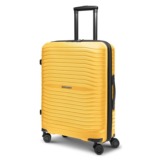 Stratic Shine 4 roues Valise cabine 66 cm avec soufflet d'extension