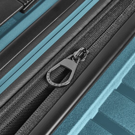 Pactastic Collection 04 THE CABIN + 4 roulettes Trolley de cabine S 55 cm avec soufflet d'extension