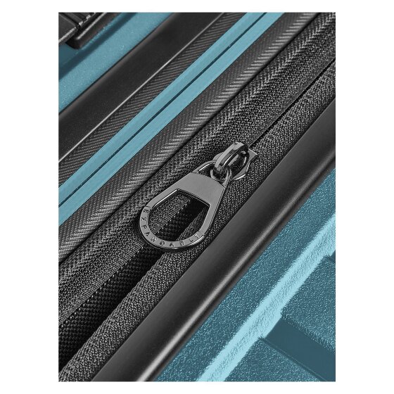 Pactastic Collection 04 THE CABIN + 4 roulettes Trolley de cabine S 55 cm avec soufflet d'extension