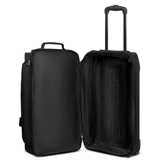 Redolz Lot de 2 sacs de voyage Duffle Essentials à 2 roues, tailles M et L, avec soufflet d'extension