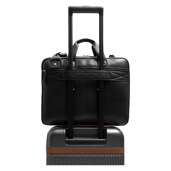 The Chesterfield Brand Venturo Attaché-case Cuir véritable 40 cm Compartiment ordinateur
