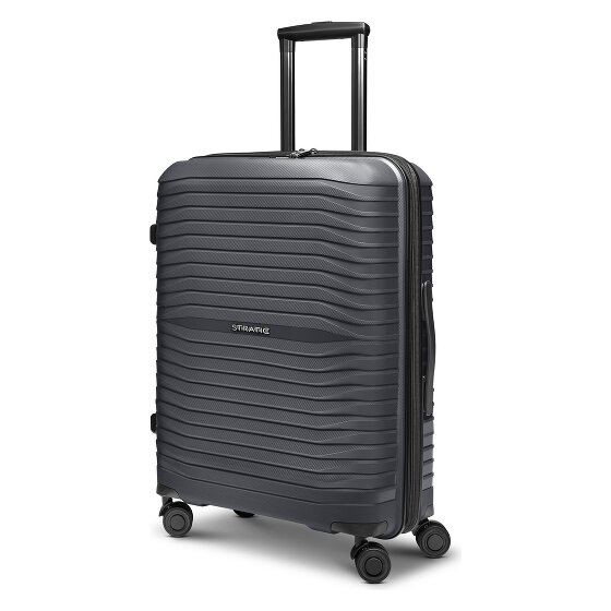 Stratic Shine 4 roues Valise cabine 66 cm avec soufflet d'extension