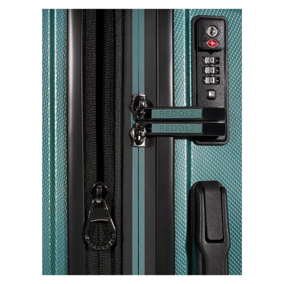 Redolz Essentials 14 Set de valises à 4 roulettes 2 pcs. compartiment pour ordinateur portable avec soufflet d'extension