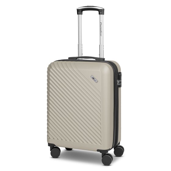 Check.In Paradise 2.0 4 roulettes Trolley de cabine S 55 cm avec soufflet d'extension