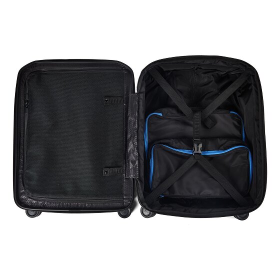 Piquadro PQ-Light 4 roues Valise cabine S 56 cm Compartiment ordinateur avec soufflet d'extension