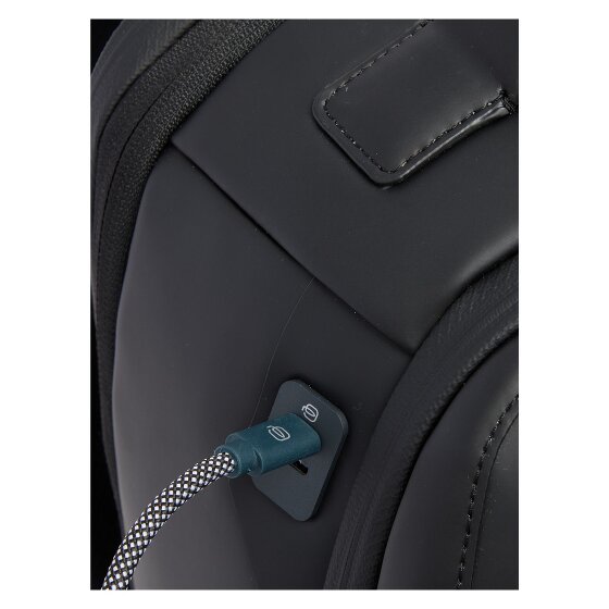Piquadro Sac à dos de voyage Rover avec compartiment pour ordinateur portable de 40 cm et protection RFID