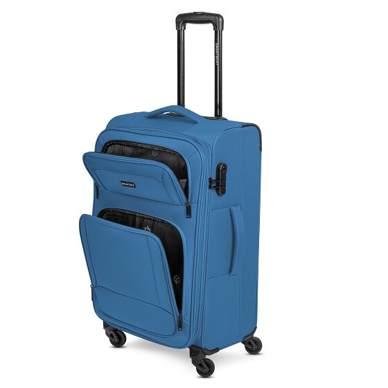 Smartbox Edition 04 4 roues Valise cabine 67 cm avec soufflet d'extension