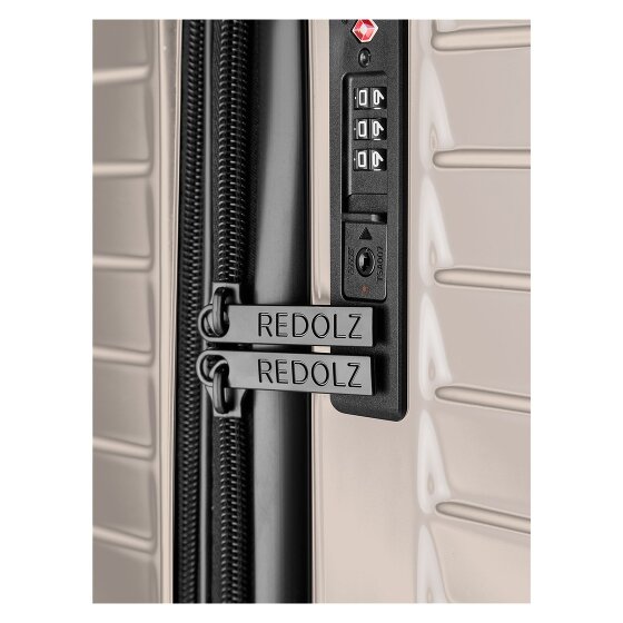 Redolz Essentials 18 2.0 4 roues Valise cabine M 66 cm avec soufflet d'extension