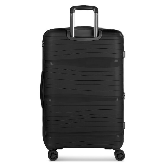 d&n Travel Line 4300-Plus 4 roulettes Trolley L 76 cm avec soufflet d'extension