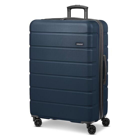 Saxoline Miami 4 roulettes Trolley L 75 cm avec soufflet d'extension