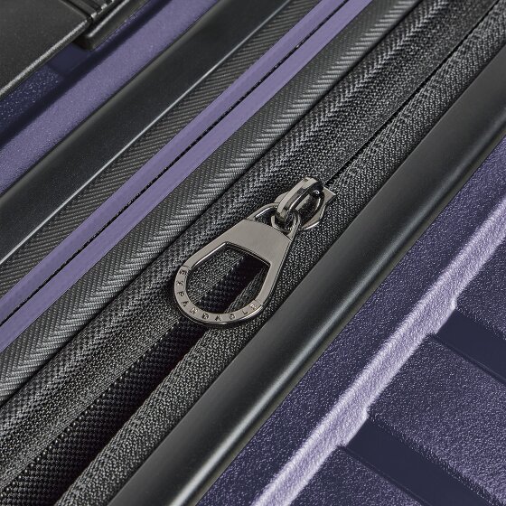 Pactastic Collection 04 THE CABIN + 4 roulettes Trolley de cabine S 55 cm avec soufflet d'extension