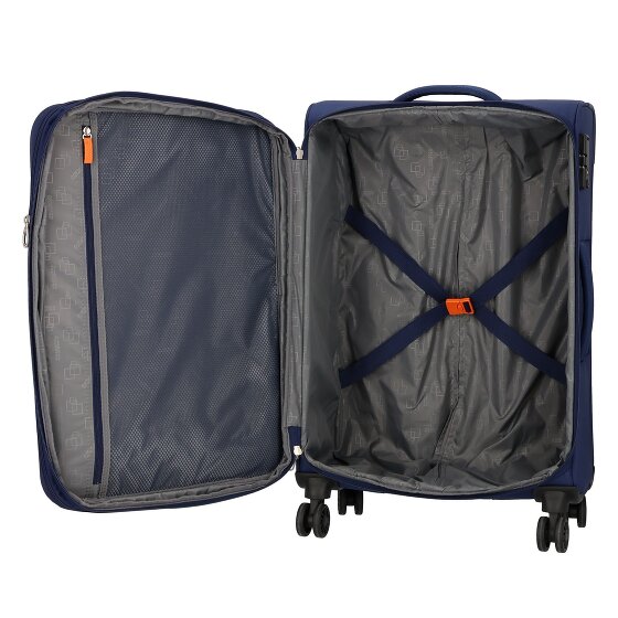 American Tourister Blazing Ride 4 roulettes Set de valises 3 pièces avec soufflet d'extension