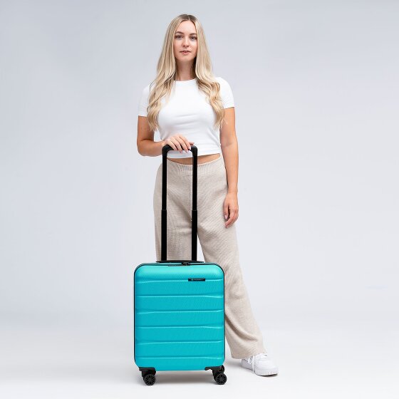 Franky Munich 4.0 4 roulettes Trolley de cabine S 53 cm avec soufflet d'extension