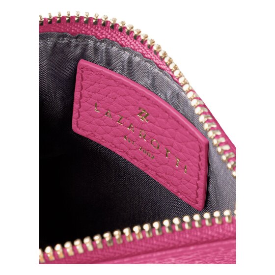 Lazarotti Étui à clés et porte-cartes en cuir de Bologne, protection RFID, 11,5